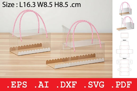 3D SVG Gift Box for Creative Projects