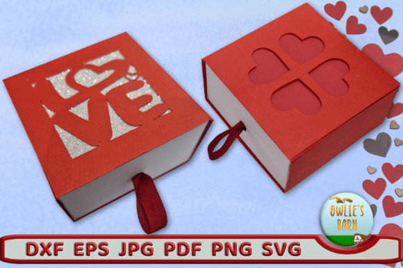 Box with Pull-Tab: A 3D SVG for Valentine S Day Branding