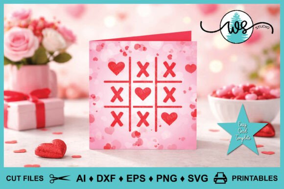 Couples Children s Love Card Bundle: 3D SVG for Valentine S Day