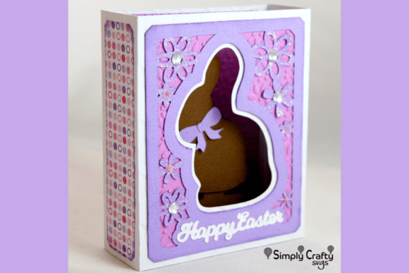 Easter 3D SVG: Chocolate Bunny Box Card Review