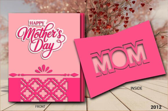 Mother S Day 3D SVG MOM Insert Card Review