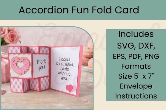 Review: Accordion Fun Fold Card SVG for Embroidery Projects