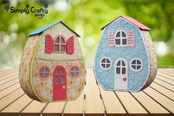 Springtime Cottage SVG: A 3D SVG for Spring Crafts